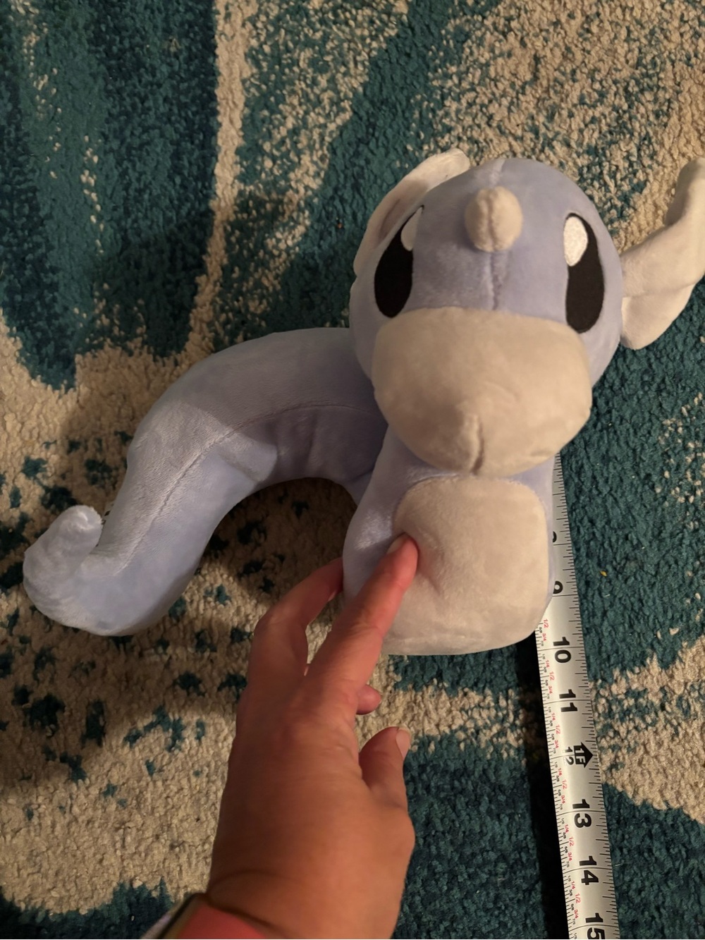 Pokemon Dragonair Plush Toy - Light Blue and Cream
